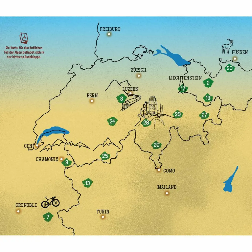 30 WANDERUNGEN IN DEN ALPEN, DIE MAN EINMAL IM LEBEN GEMACHT - Wanderführer