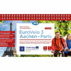 ADFC-RADREISEFÜHRER EUROVELO 3 AACHEN - PARIS, 1:75.000 - Radwanderführer
