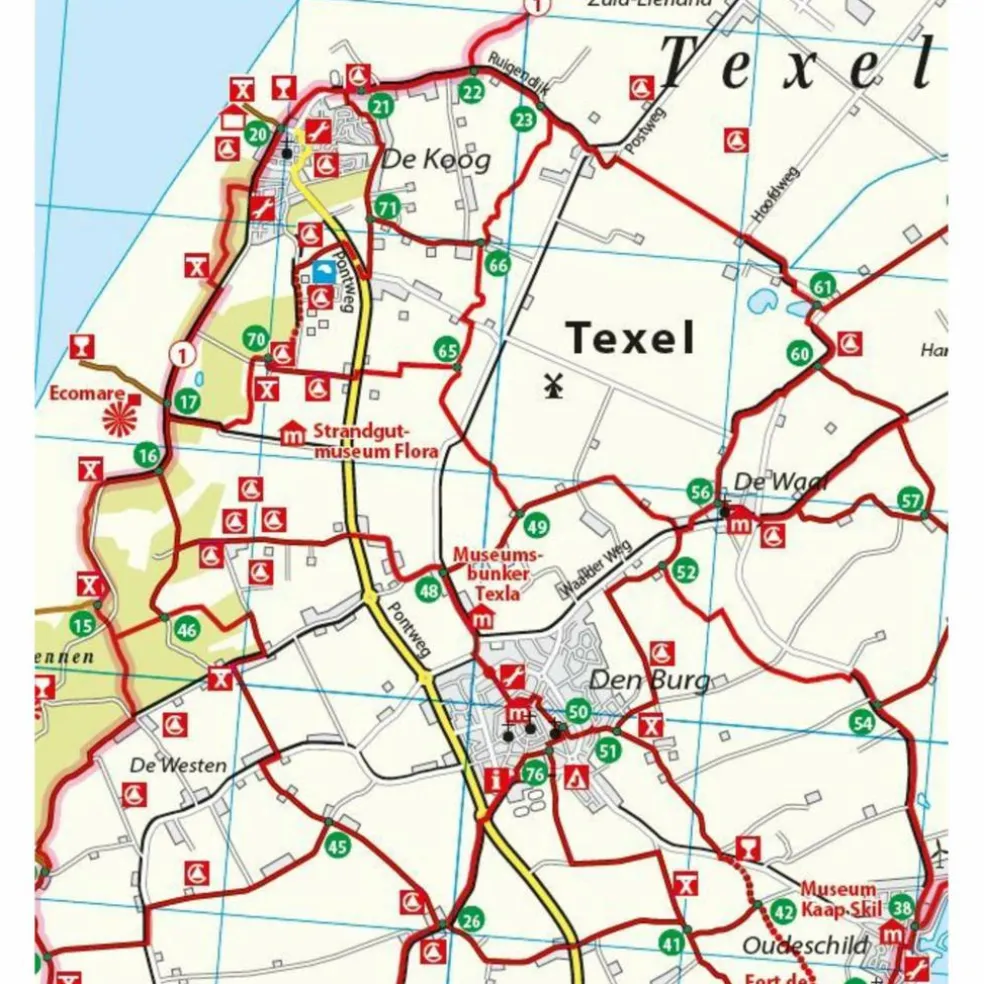 ADFC-REGIONALKARTE NORD-HOLLAND AMSTERDAM - Fahrradkarte
