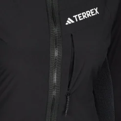 Adidas TERREX TECHROCK HOODED WIND FLEECE JACKET Damen - Fleecejacke