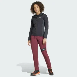Adidas TERREX TECHROCK HOODED WIND FLEECE JACKET Damen - Fleecejacke