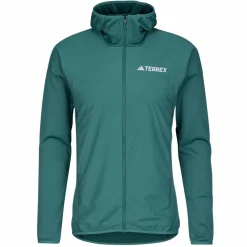 Adidas TERREX XPERIOR CLIMAWARM+ WIND LIGHT FLEECE HOODED JACKET Herren - Fleecejacke
