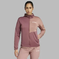 Adidas TERREX XPERIOR LIGHT FLEECE HOODED JACKET Damen - Fleecejacke