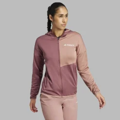 Adidas TERREX XPERIOR LIGHT FLEECE HOODED JACKET Damen - Fleecejacke