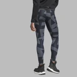 Adidas W MOUNTAIN TIGHTS ALLOVER PRINT Damen - Leggings