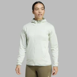 Adidas W XPERIOR LIGHT FLEECE HOODED JACKET Damen - Fleecejacke