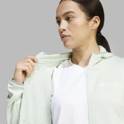 Adidas W XPERIOR LIGHT FLEECE HOODED JACKET Damen - Fleecejacke