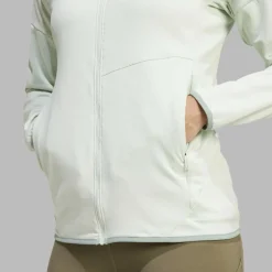Adidas W XPERIOR LIGHT FLEECE HOODED JACKET Damen - Fleecejacke