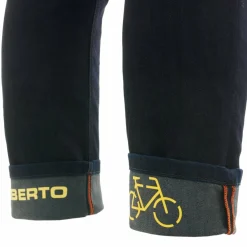 Alberto BIKE - ECOREPEL DENIM Herren - Fahrradhose