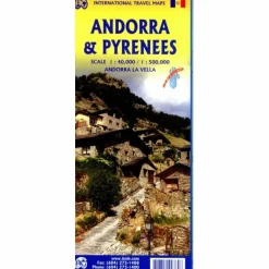 ANDORRA  & PYRENEES - Karte