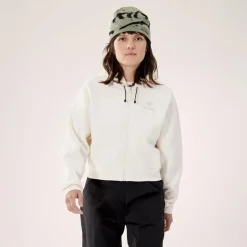 Arc'teryx EMBLEM FLEECE FULL ZIP CROP HOODY W Damen - Kapuzenjacke