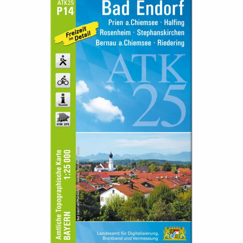BAD ENDORF 1 : 25 000 - Wanderkarte