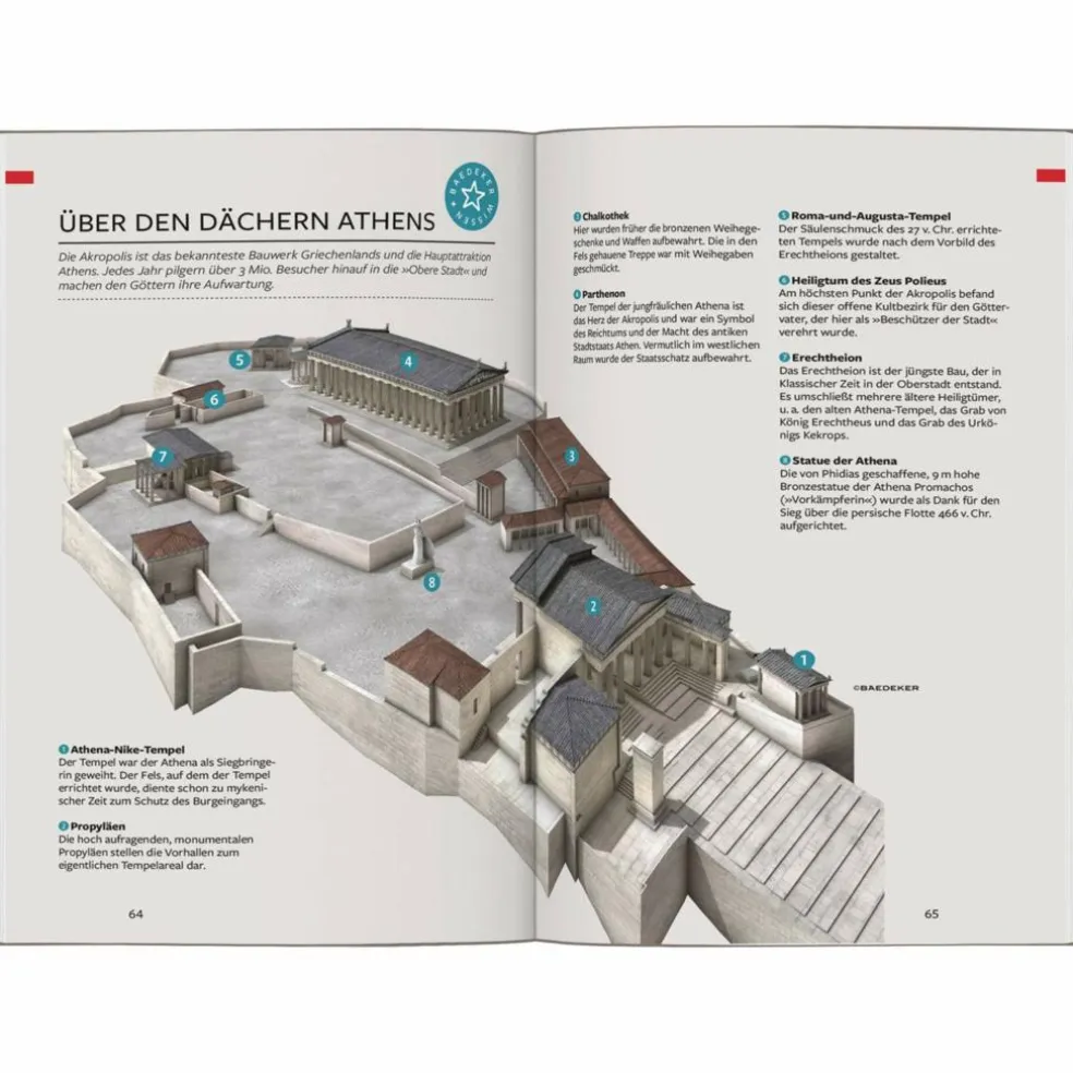 BAEDEKER REISEFÜHRER GRIECHENLAND