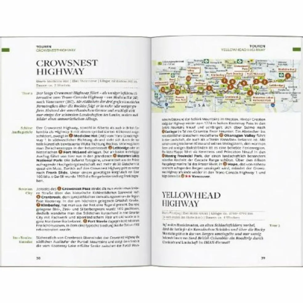 BAEDEKER REISEFÜHRER KANADA WESTEN