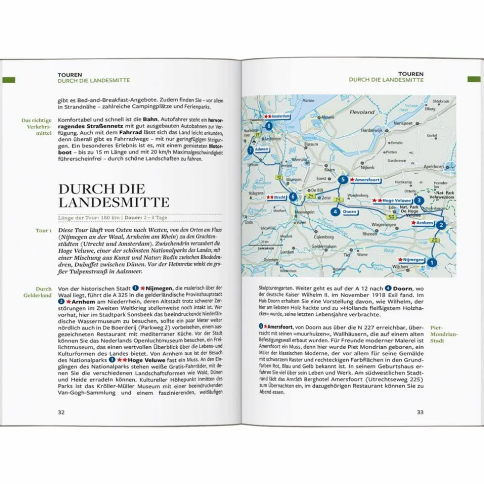 BAEDEKER REISEFÜHRER NIEDERLANDE