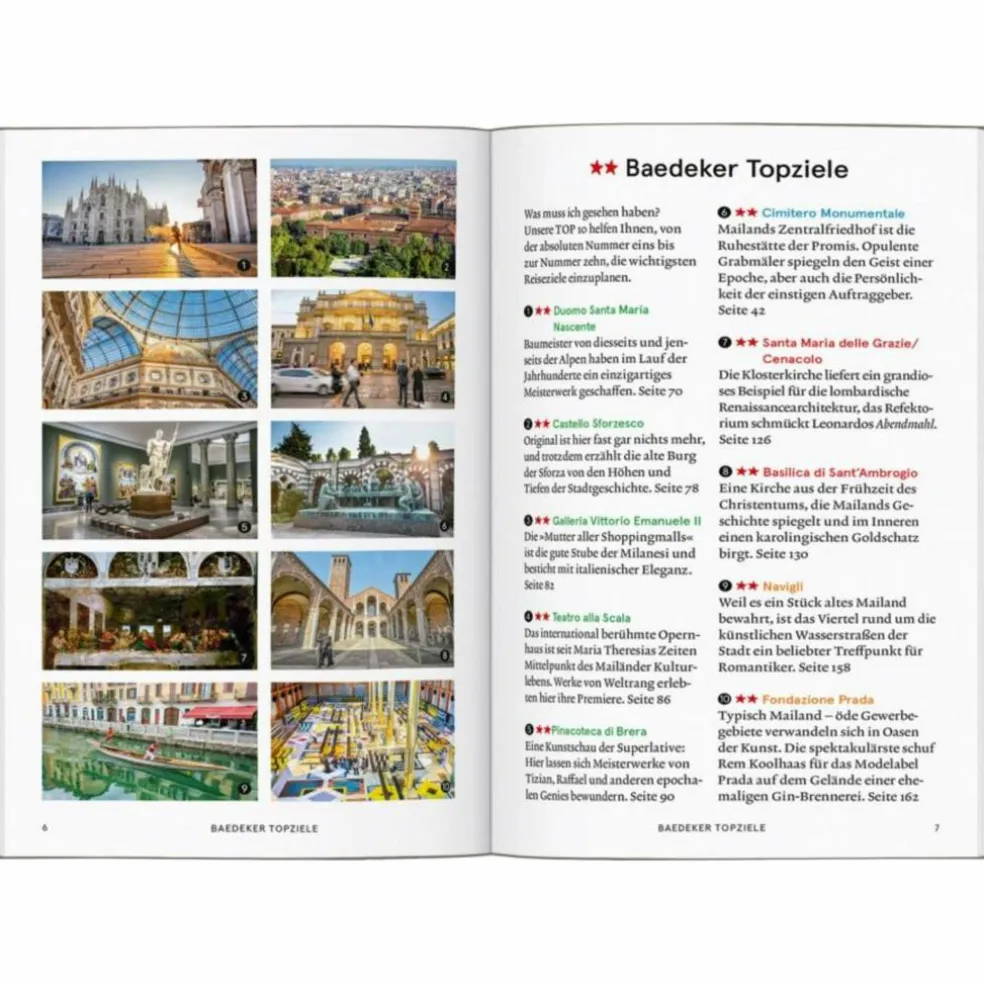 BAEDEKER SMART REISEFÜHRER MAILAND