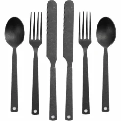 Barebones FLATWARE/MATTE 6 STCK - Campingbesteck