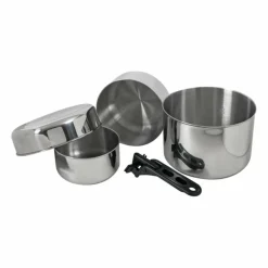 Basic Nature BIWAK EDELSTAHL 3 - Campinggeschirr