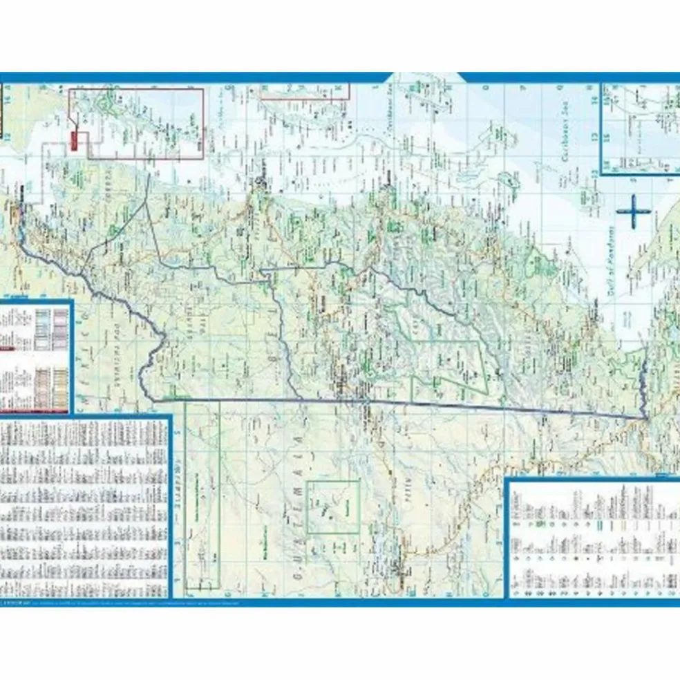 BELIZE 1:500 000 - Karte