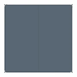 Bent VERBINDBARER TEPPICH ZIP-CARPET UNI - Picknickdecke
