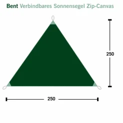 Bent VERBINDBARES SONNENSEGEL ZIP-CANVAS - Tarp