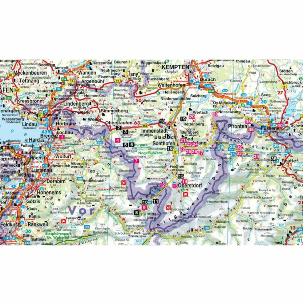 BIKE GUIDE ALLGÄUER ALPEN - Radwanderführer
