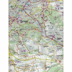 BIKELINE RADWANDERKARTE STUTTGART 1 : 60 000 - Fahrradkarte
