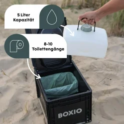 BOXIO TOILET PLUS - Campingtoilette