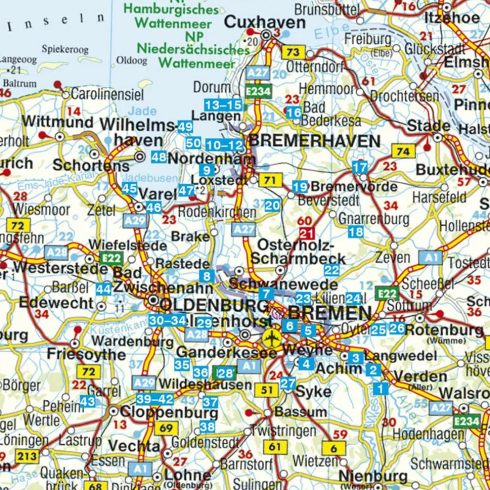 BVR BREMEN - OLDENBURG - Wanderführer