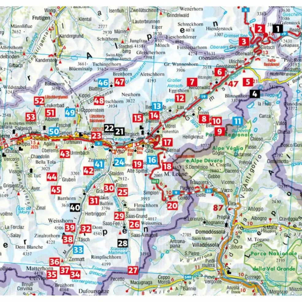 BVR OBERWALLIS - Wanderführer