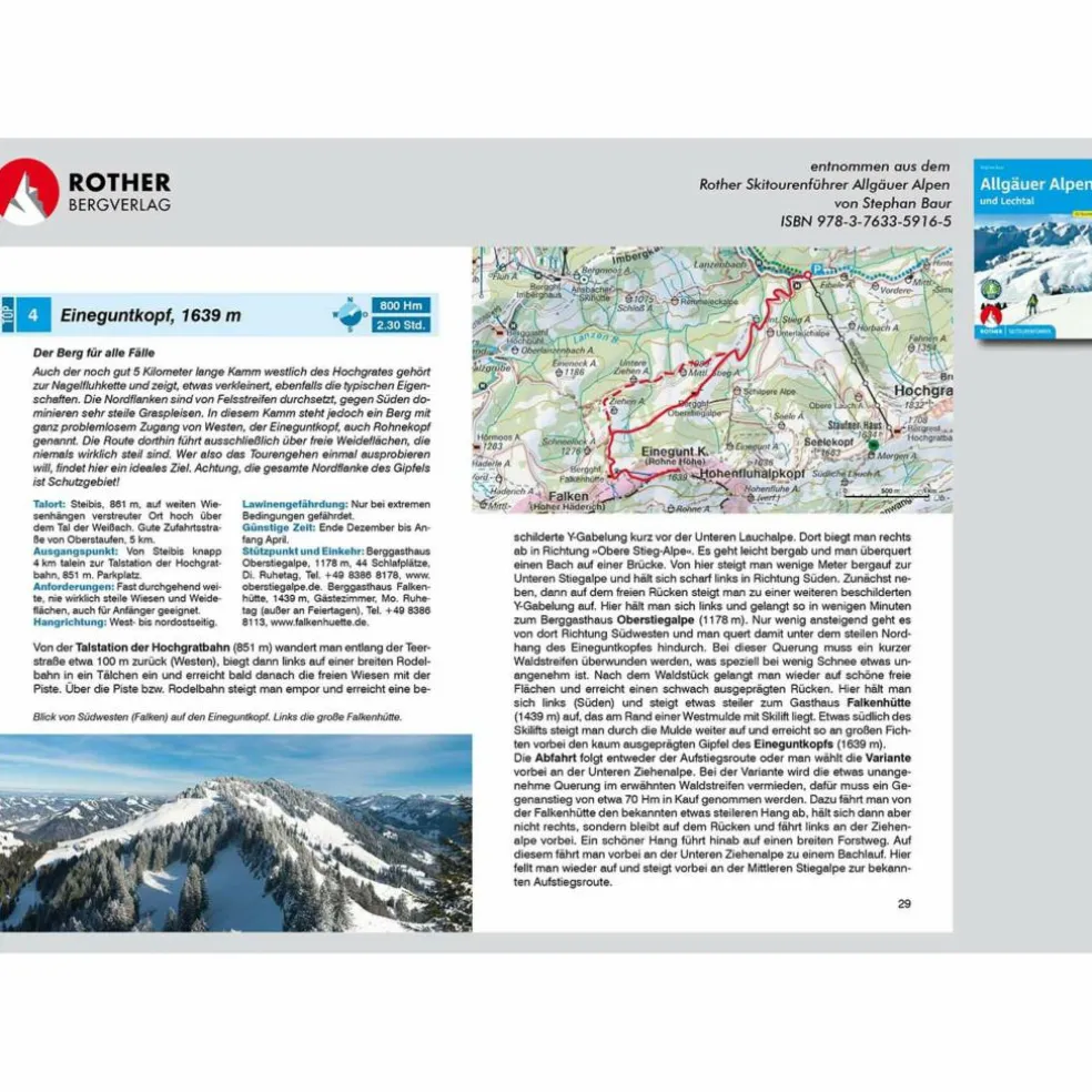 BVR SKITOURENFÜHRER ALLGÄUER ALPEN
