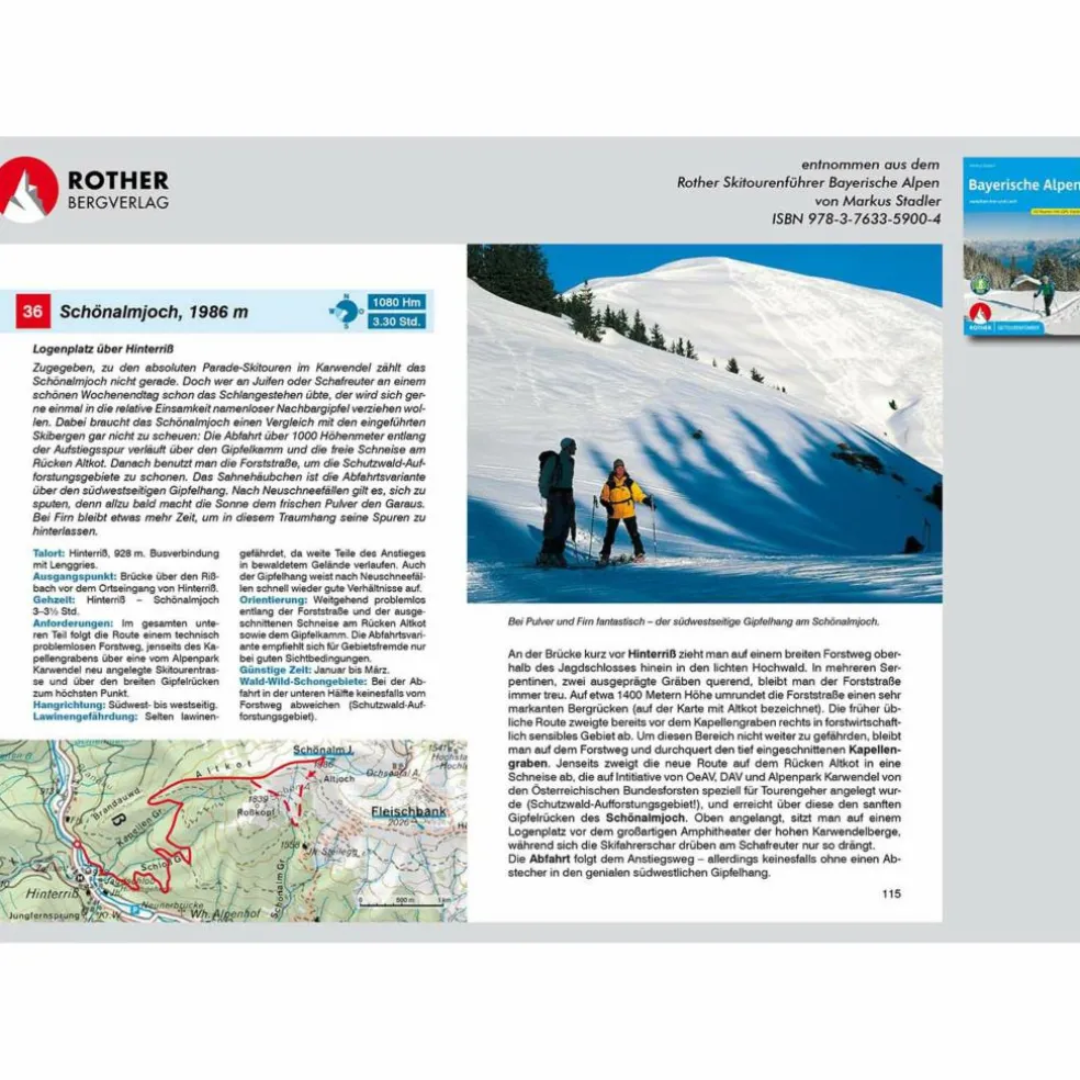 BVR SKITOURENFÜHRER BAYERISCHE ALPEN