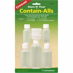 Coghlans KUNSTSTOFFDOSENSORTIMENT, 7 FLASCHEN - Dose