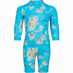 Color Kids BABY SUIT L/S, AOP Kinder - Badeanzug