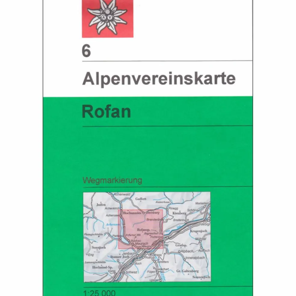 DAV 6 ROFAN - Wanderkarte