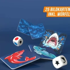 Denkriesen DENKRIESEN - HAIFISCHEN - 'EIN SPIEL MIT BISS' - Reisespiel