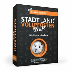 Denkriesen STADT LAND VOLLPFOSTEN - LEVELS - CLASSIC EDITION - 'INTELLI - Reisespiel