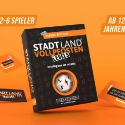Denkriesen STADT LAND VOLLPFOSTEN - LEVELS - CLASSIC EDITION - 'INTELLI - Reisespiel