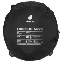 Deuter EXOSPHERE -6C/21F Herren - Kunstfaserschlafsack