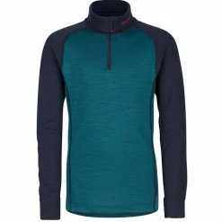 Devold DUO ACTIVE MERINO ZIP NECK JR Kinder - Funktionsshirt