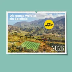 DIE GANZE WELT IST EIN SPIELFELD 2026 - Kalender