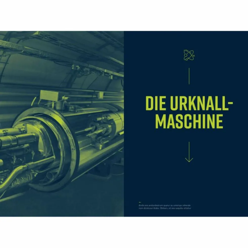 DIE URKNALLMASCHINE - Sachbuch