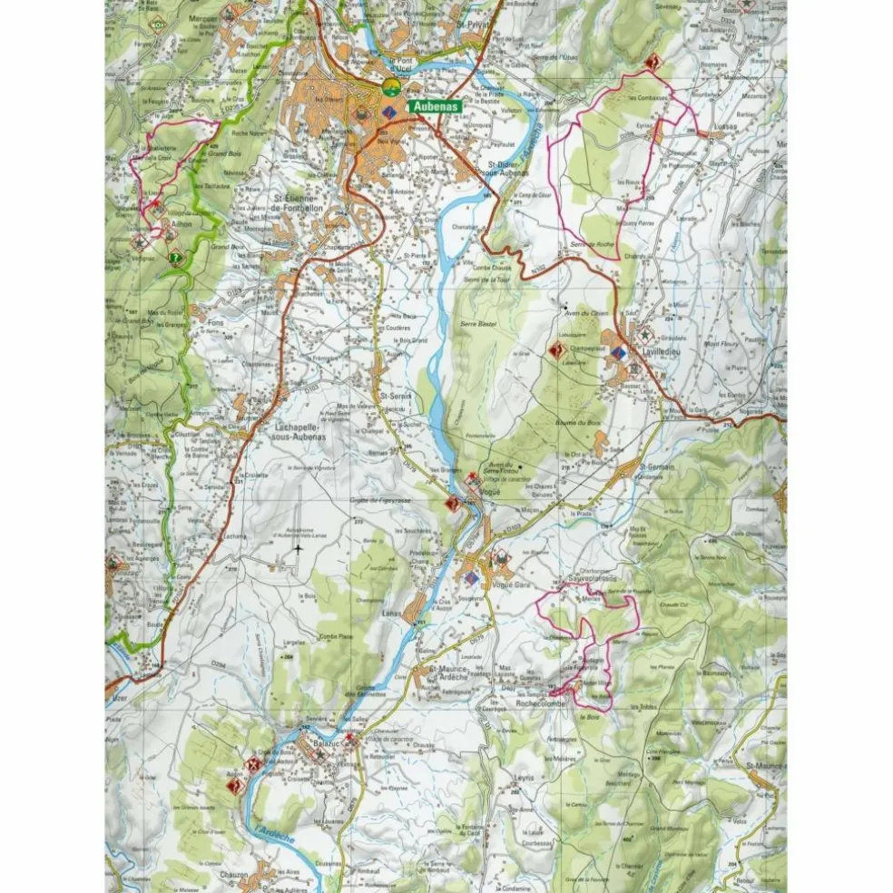ED. LIBRIS 11 MONTS D'ARDÈCHE 1:60T