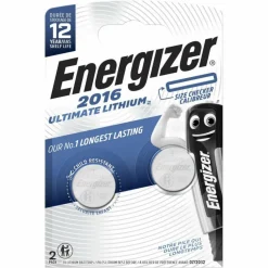 Energizer ULTIMATE LITHIUM 3V CR2016 KNOPFZELLEN - Batterien