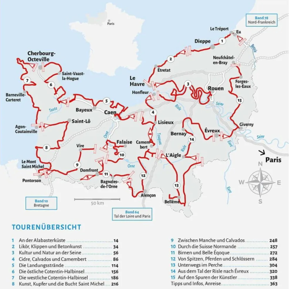 ENTDECKERTOUREN MIT DEM WOHNMOBIL NORMANDIE - Reiseführer