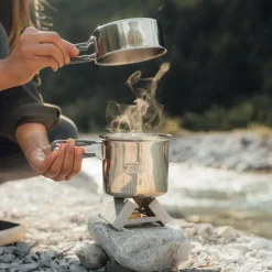 Esbit EDELSTAHL TOPF, 1000ML - Campinggeschirr