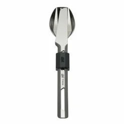 Esbit TITAN BESTECK-SET, 3 TEILIG, MIT SILIKON-MANSCHETTE - Campingbesteck