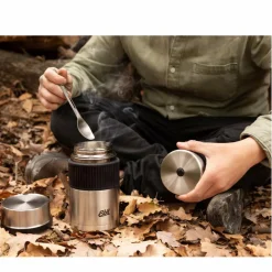 Esbit TITAN BESTECK-SET, 3 TEILIG, MIT SILIKON-MANSCHETTE - Campingbesteck