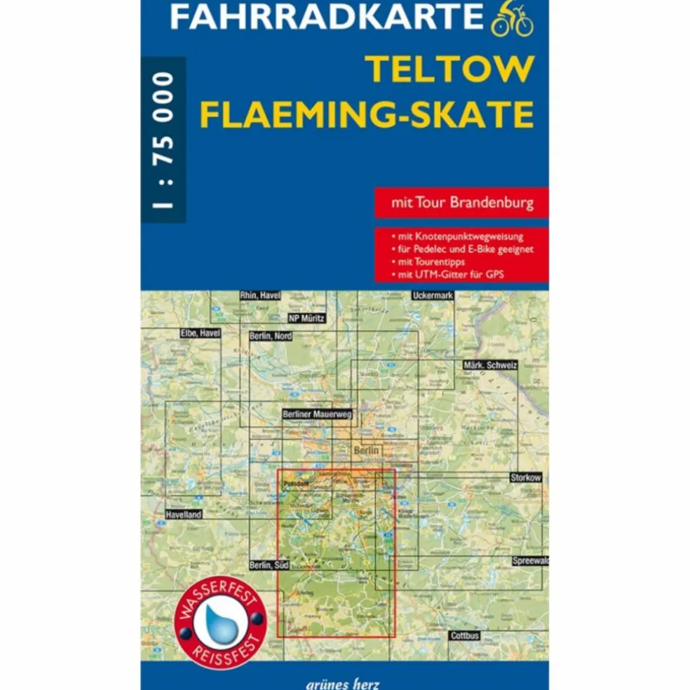 FAHRRADKARTE TELTOW, FLÄMING