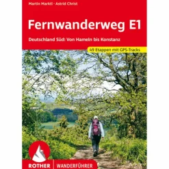 FERNWANDERWEG E1 DEUTSCHLAND SÜD - Wanderführer